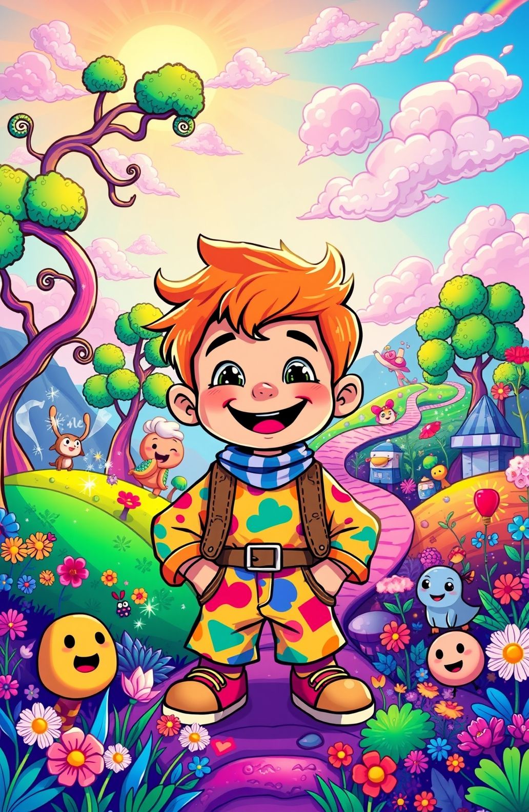Cartoon Boy Wallpaper