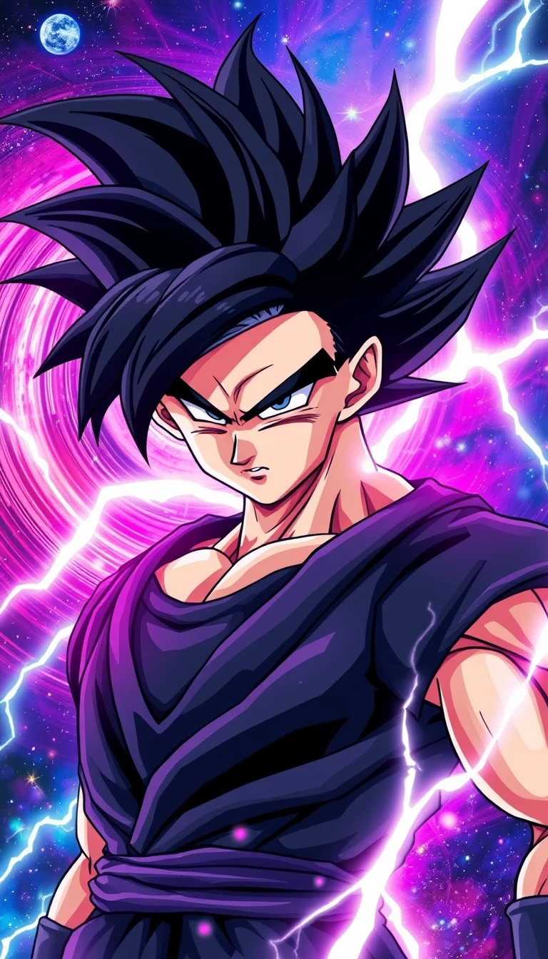 Black Goku Mobile Wallpaper