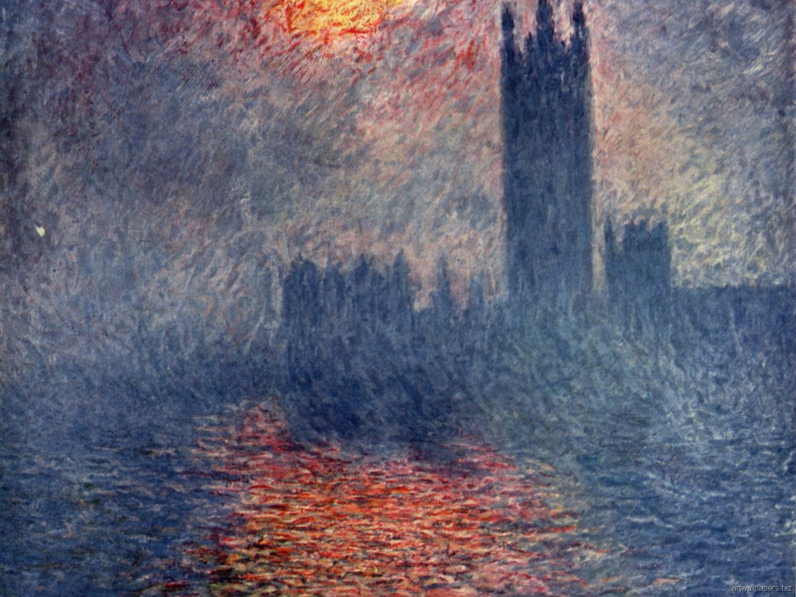 Wallpaper Claude Monet Painting