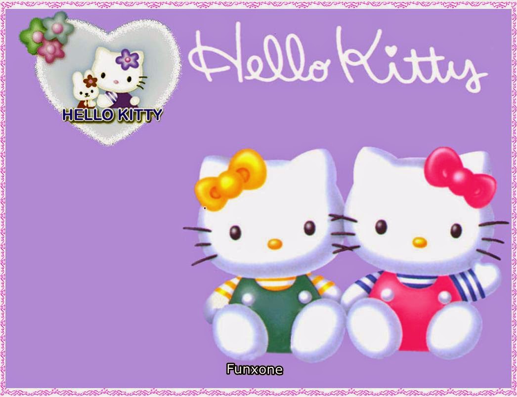 Free Download Gambar Hello Kitty Wallpaper Ungu Gambar Hello Kitty