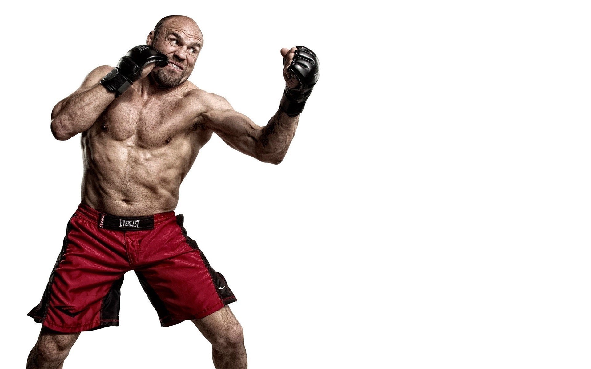 Men Ufc Fighter Randy Couture Fight HD Wallpaper