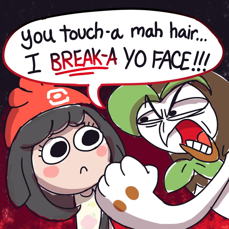 Don T Touch Dartrix S Hair Pok Mon Sun And Moon Know Your Meme