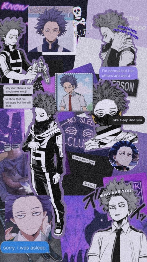 Shinsou Hitoshi Hero Wallpaper Anime iPhone