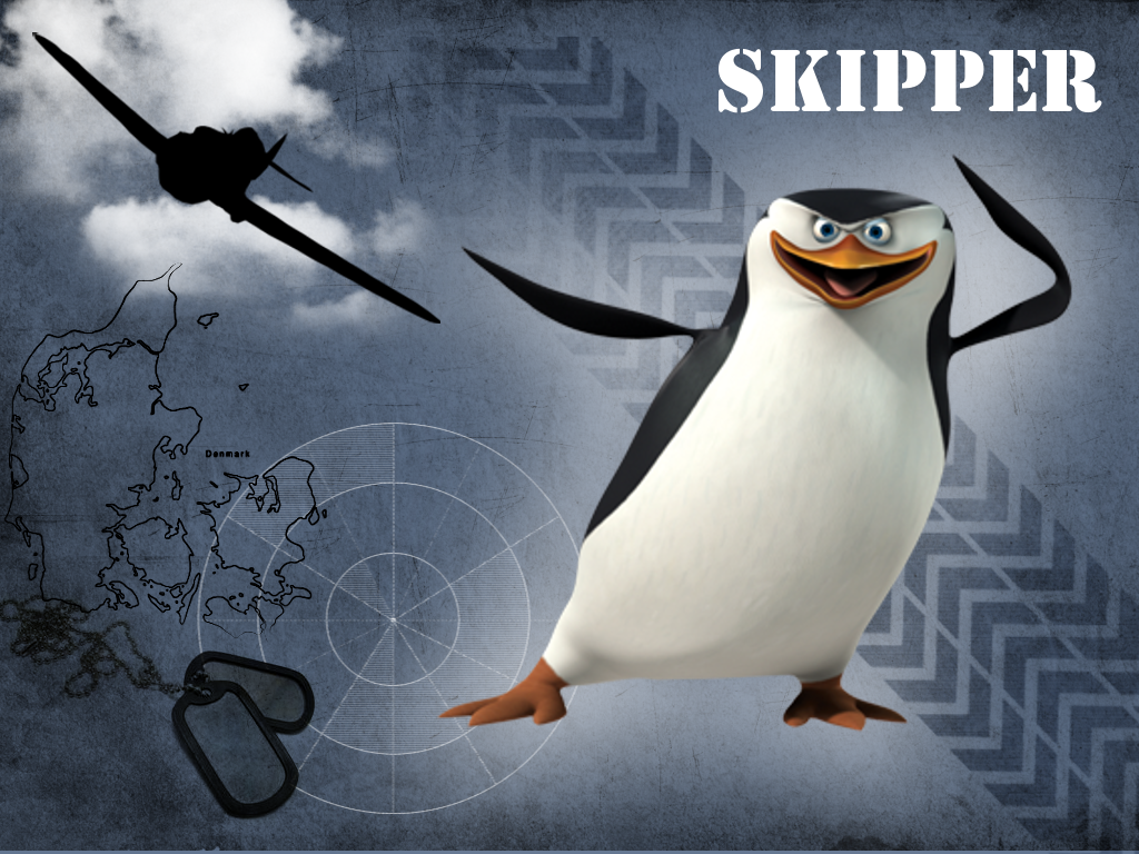Skipper Penguins Of Madagascar Wallpaper