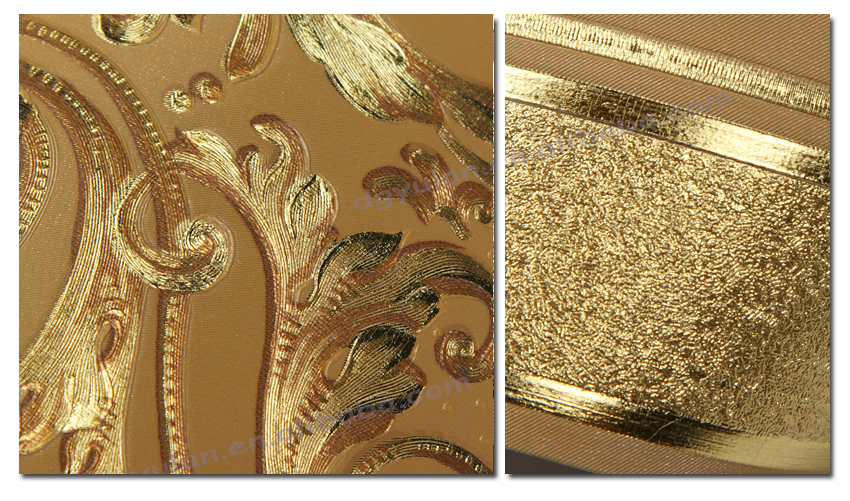 45 Metallic Wallpaper Borders On Wallpapersafari