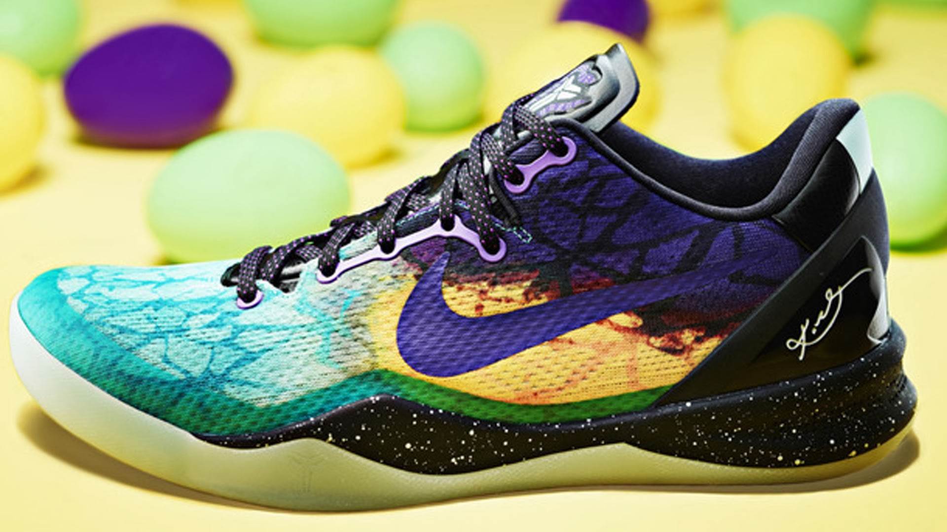 Nike Kobe Bryant Easter Shoes Wallpaper Hiresmoall