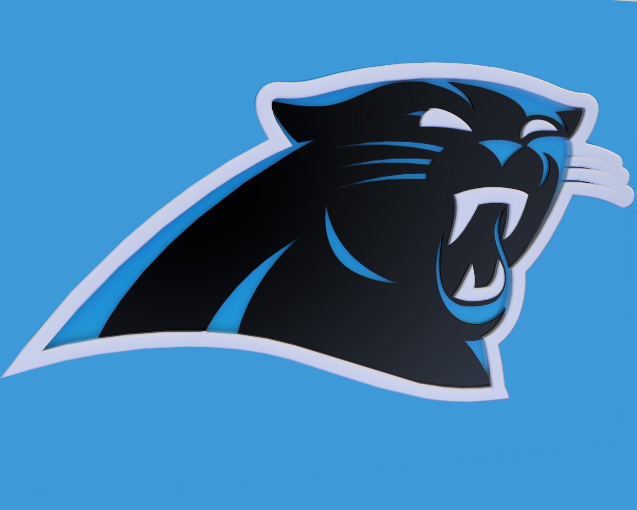 [46+] Carolina Panthers Logo Wallpaper on WallpaperSafari