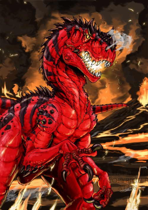 Primal Rage Diablo By Kaijusamurai