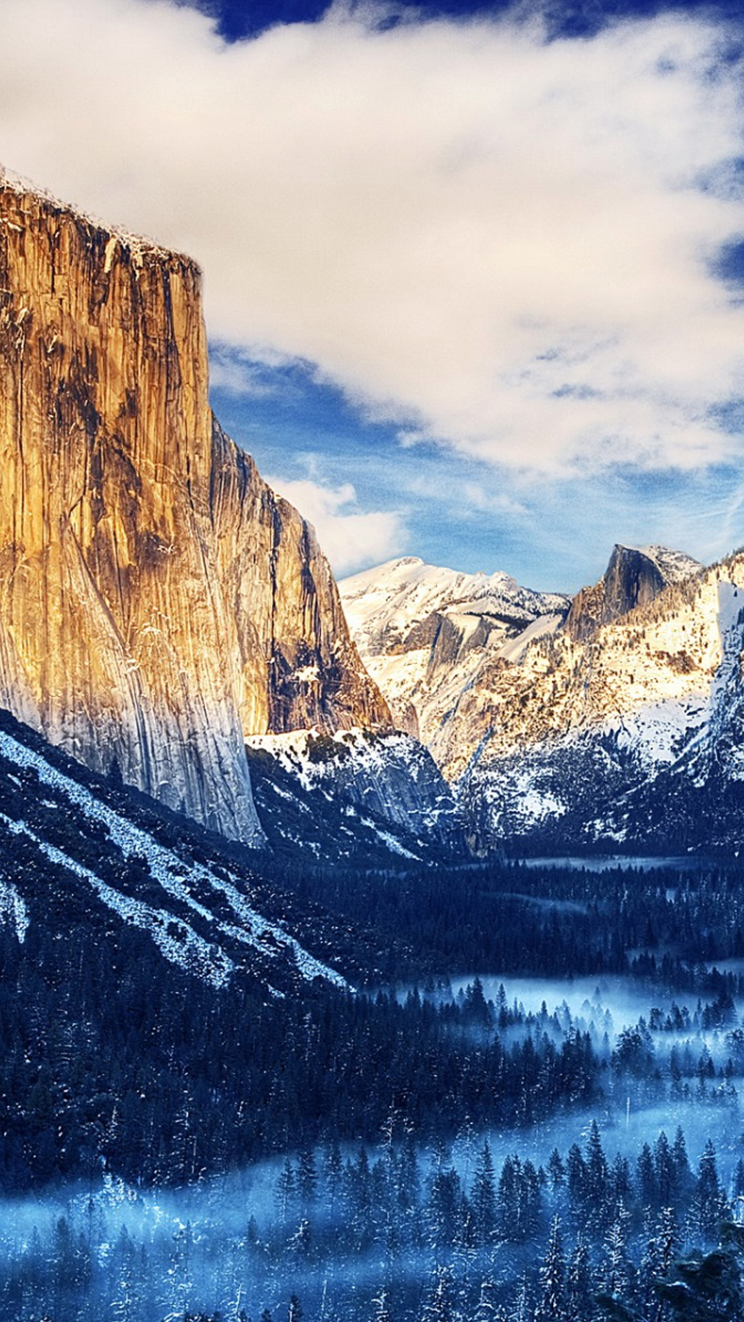 Winter Landscape iPhone Plus HD Wallpaper Ipod