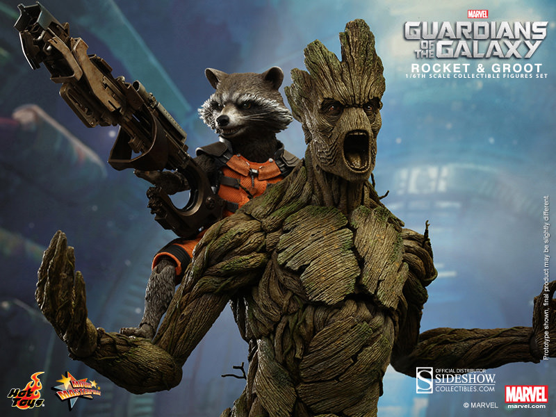 Hot Toys Rocket And Groot