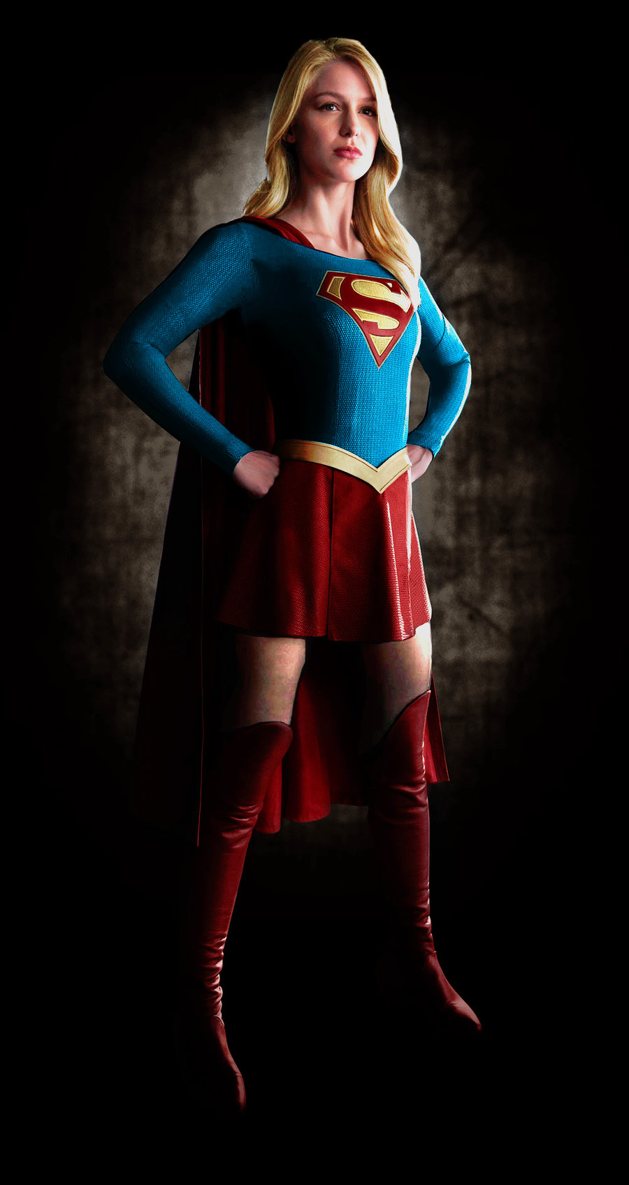 Melissa Benoist As Supergirl By Exileincairo Watch Fan Art Wallpaper