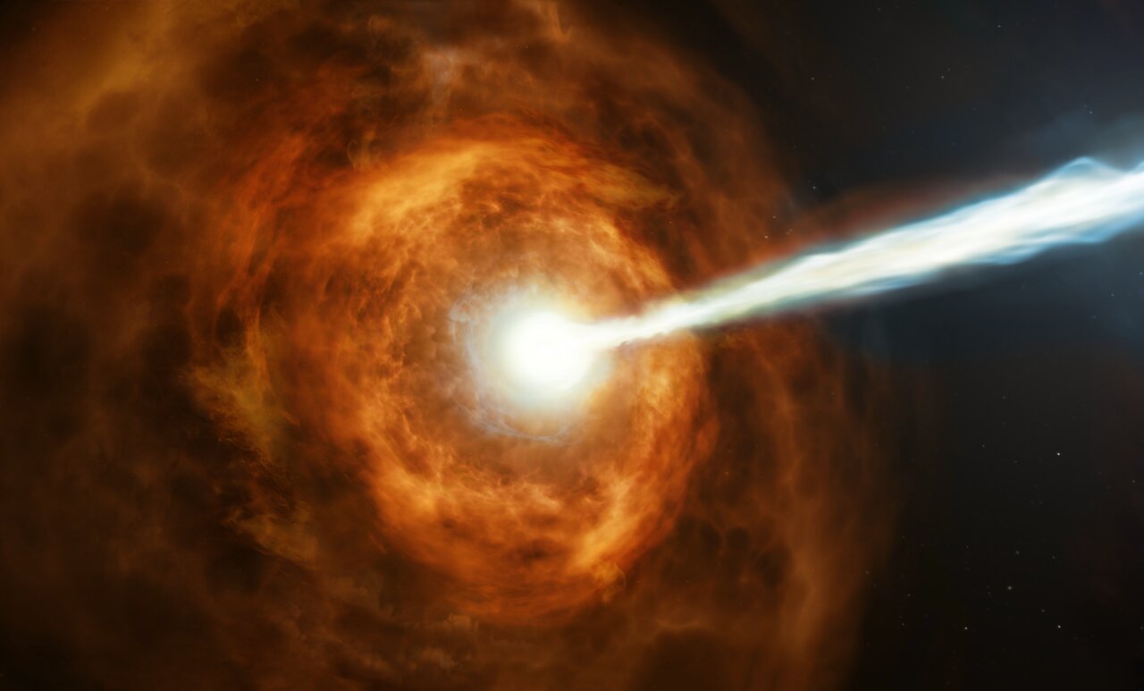 Hubble Studies Gamma Ray Burst with the Highest Energy Ever Seen