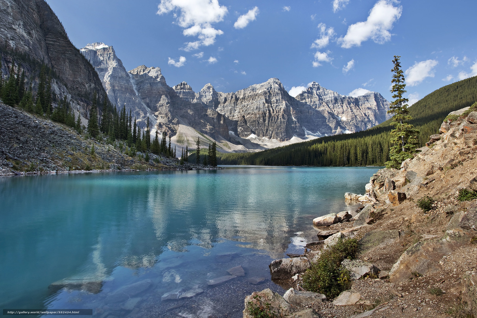 Wallpaper Banff National Park Mountains Lake Landscape Desktop