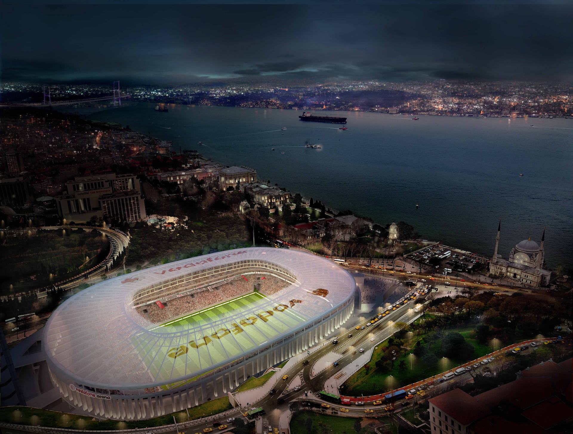Football Stadium Wallpaper