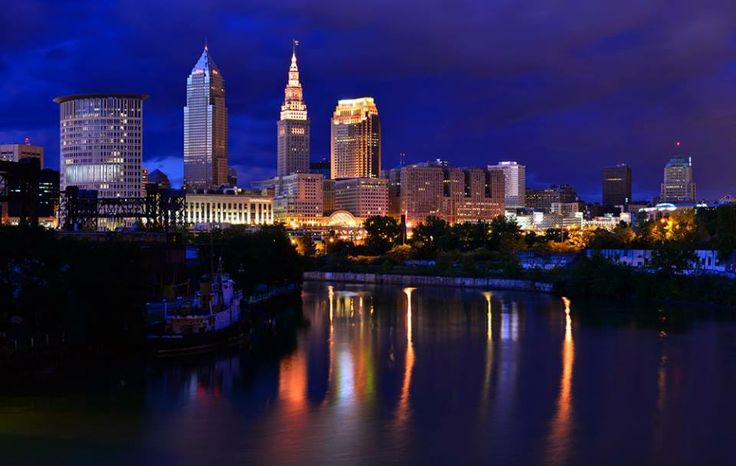 Related To Cleveland Ohio City Skyline Pictures Cityscape Prints