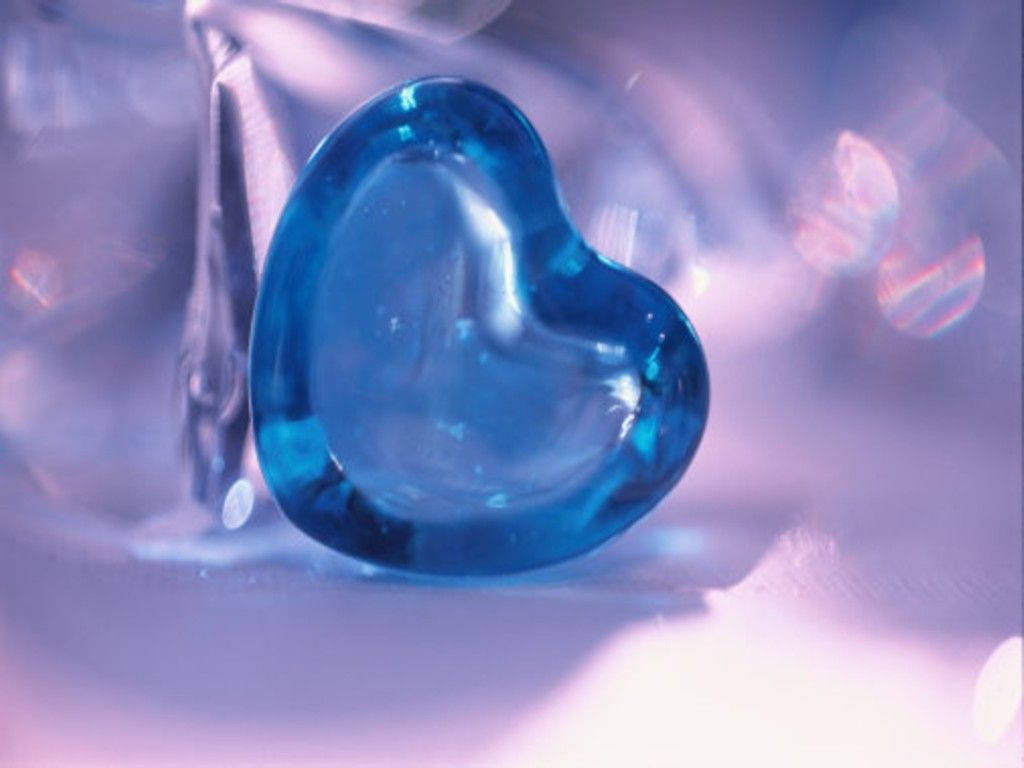 Blue Heart Wallpaper