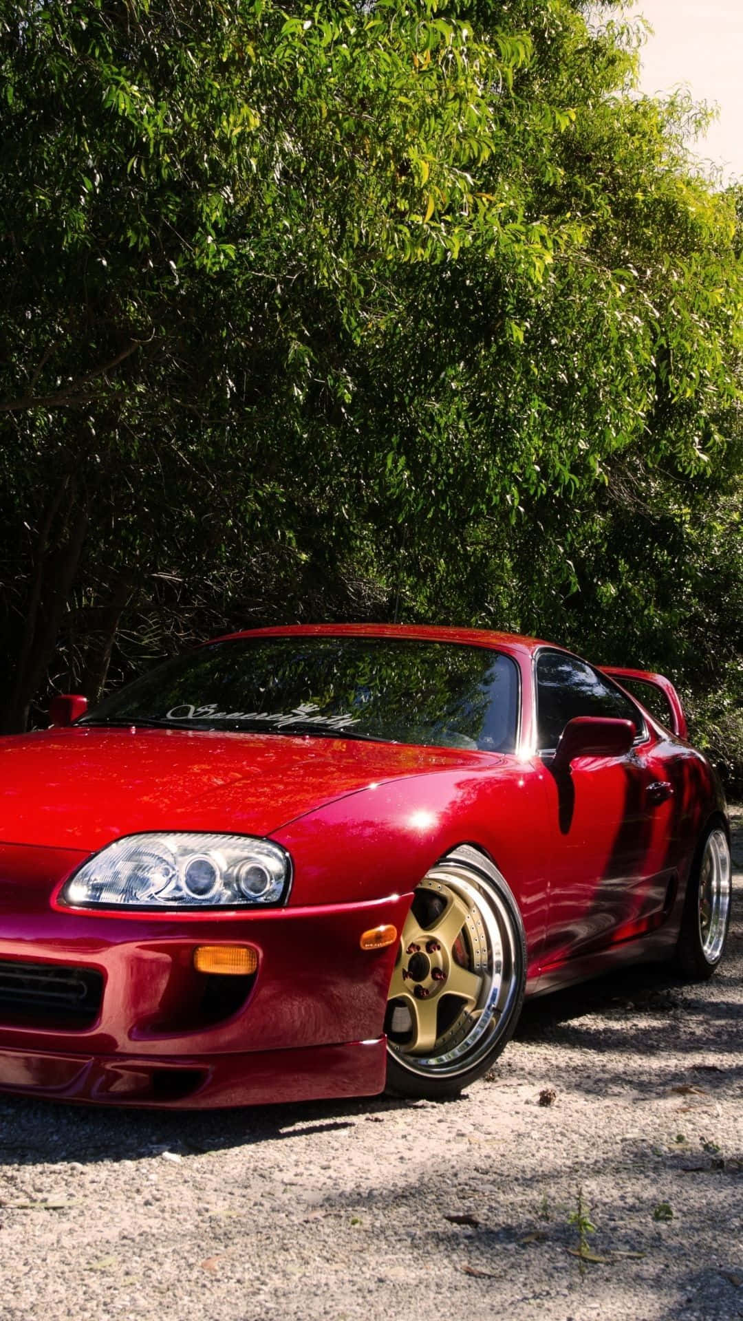Look At The Beats Of This Gorgeous Red Car Wallpaper