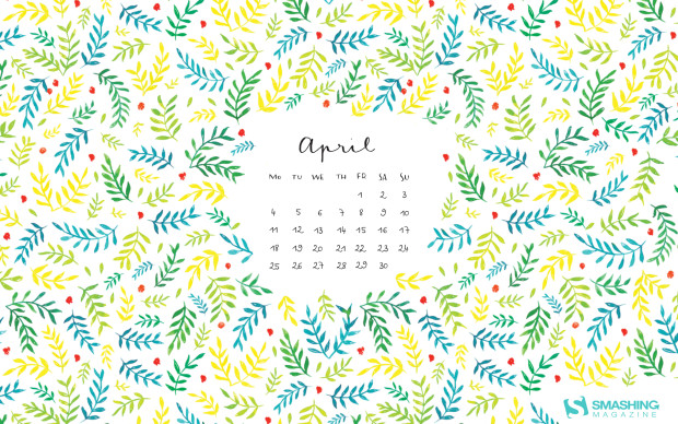 April quotes Desktop wallpaper calendar   Aprilie 2016 Touchofadream
