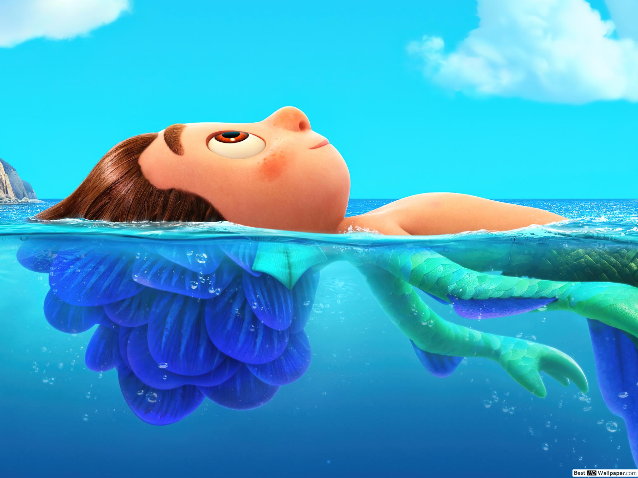 Luca Disney X Pixar Animated Movie HD Wallpaper