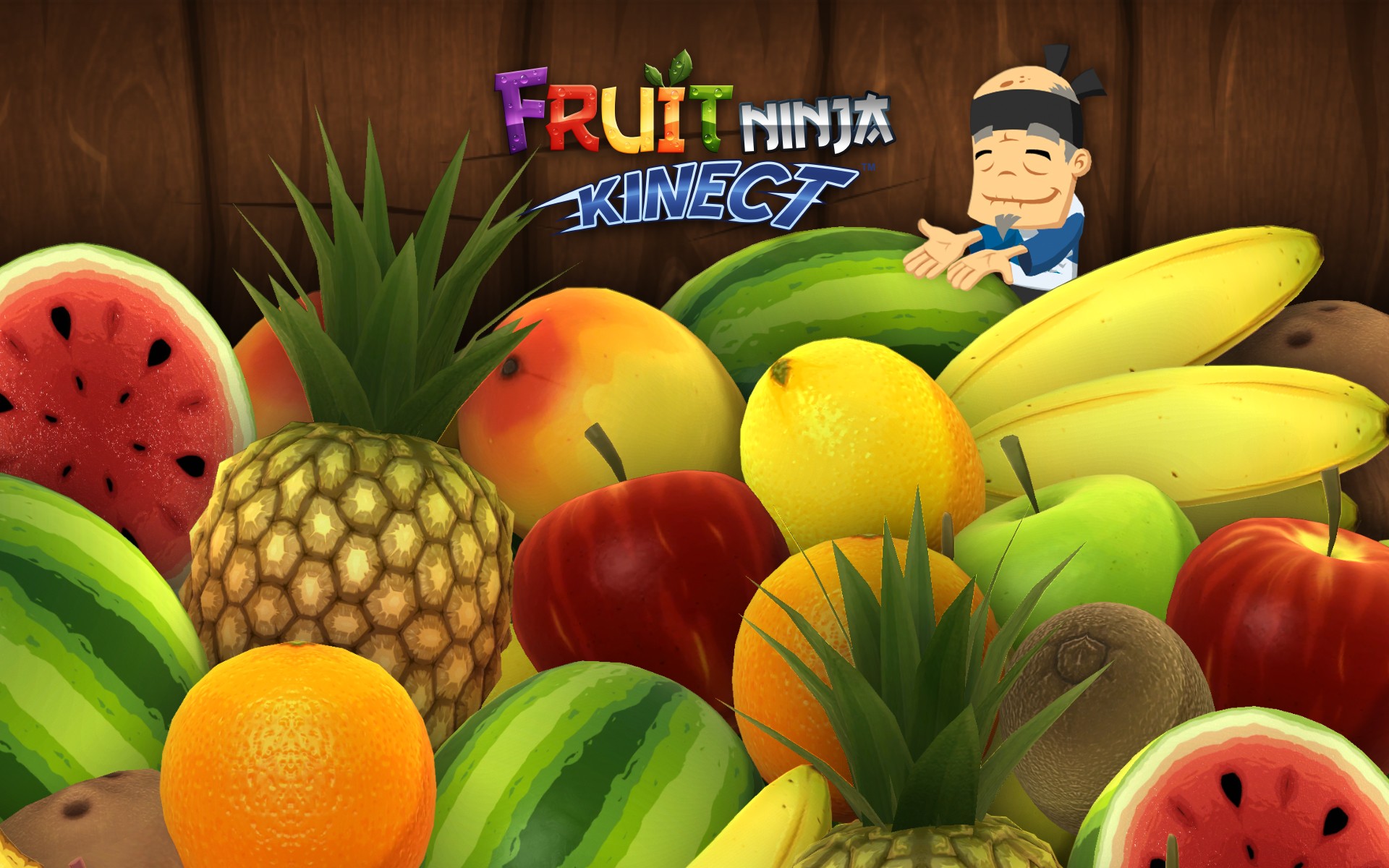 The Fruit Ninja Kinect Wallpaper