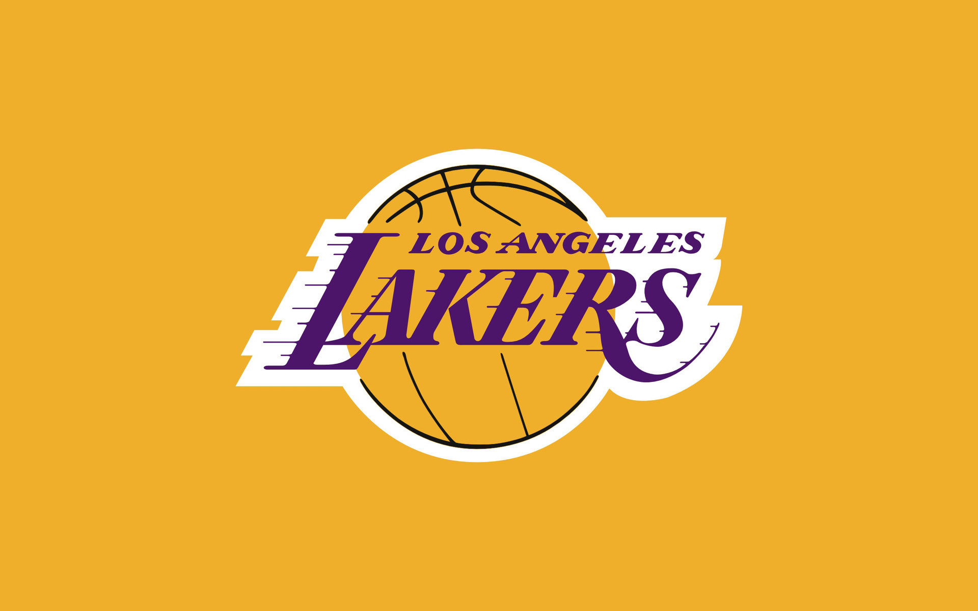 Los Angeles Lakers Orange Logo Wallpaper HD Desktop And Mobile