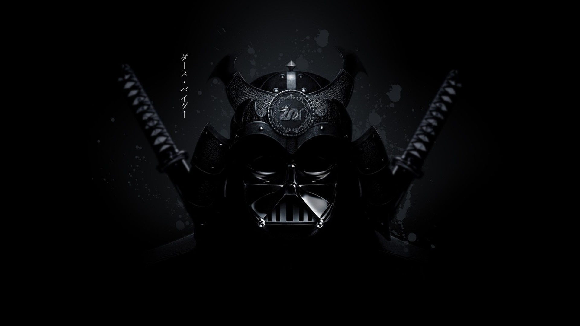 Samurai Star Wars Darth Vader Render Mask Sci Fi Weapons Katana Sword