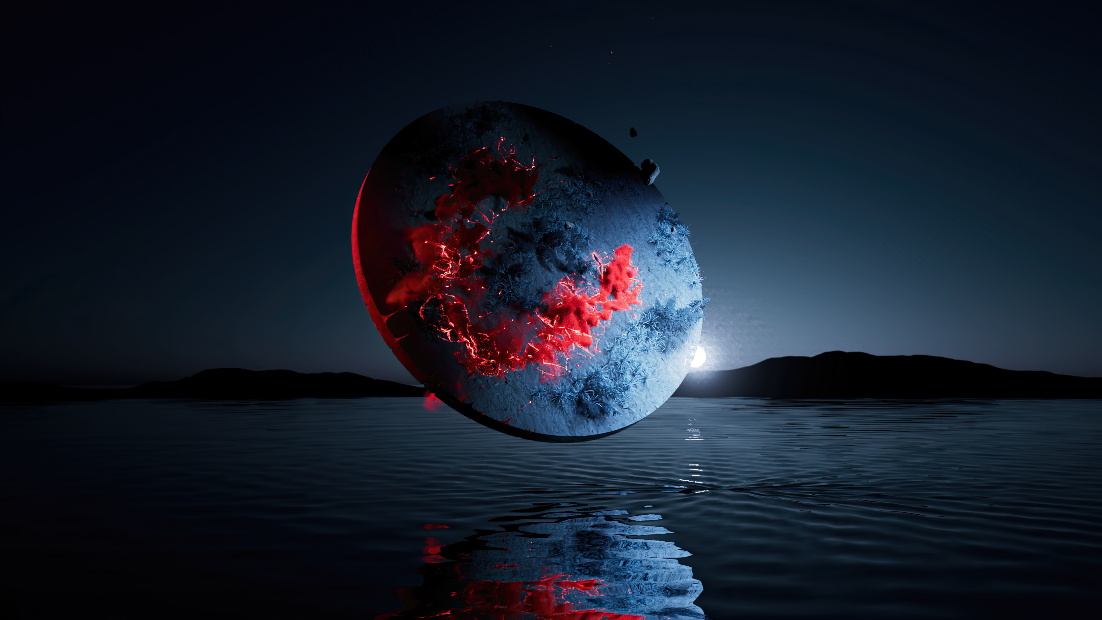 Wallpaper Dark Landscape