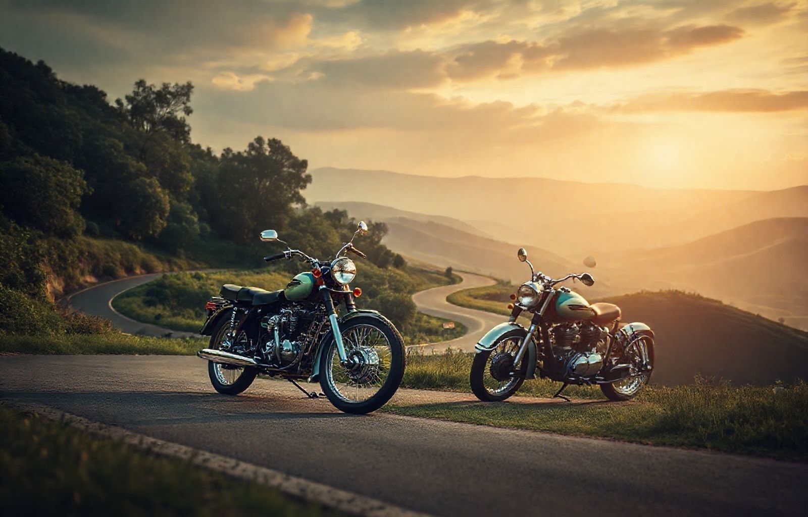Vintage Motorcycle Wallpaper