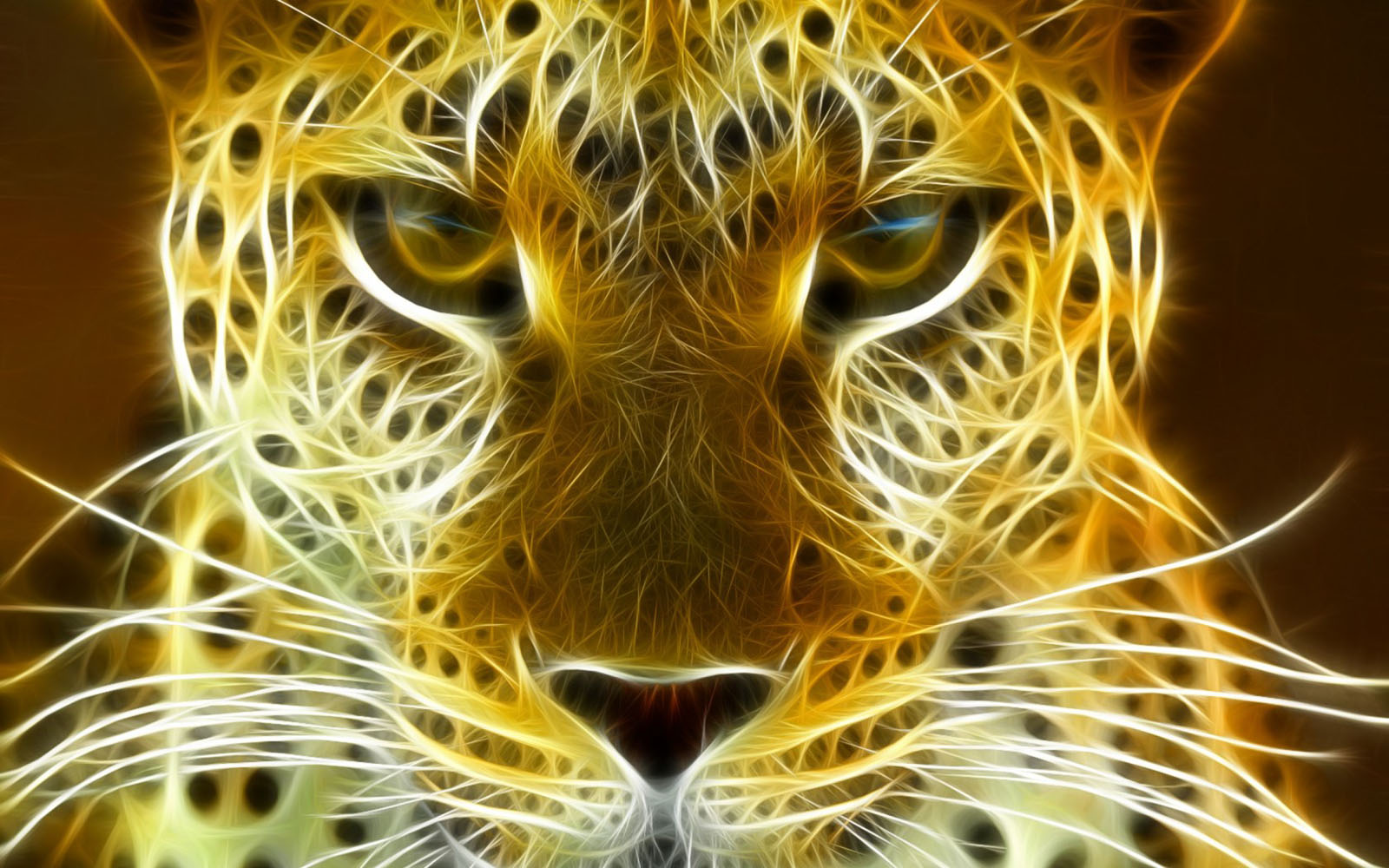 Wallpaper Leopard 3d