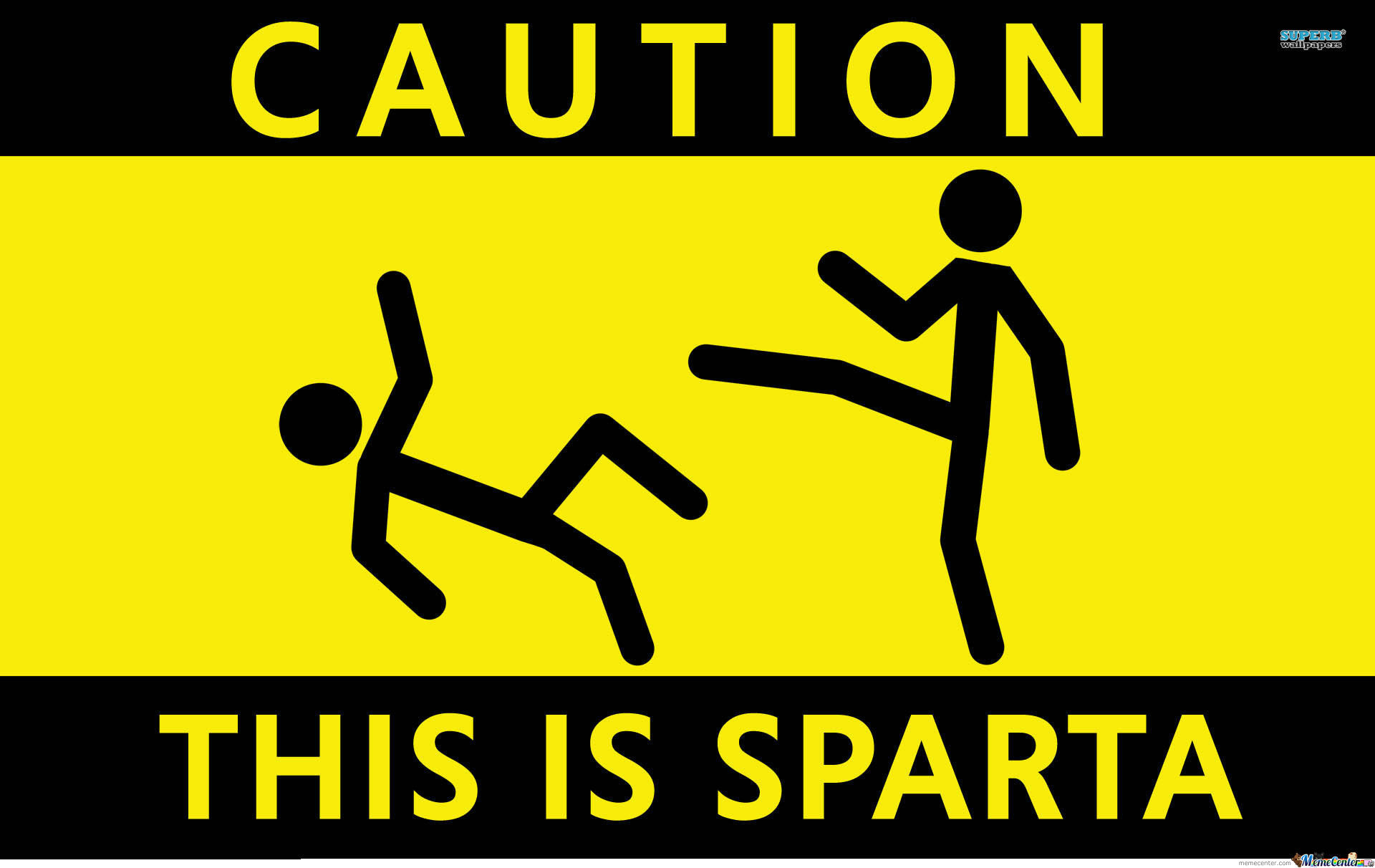 Caution This Is Sparta Image Crazy Gallery