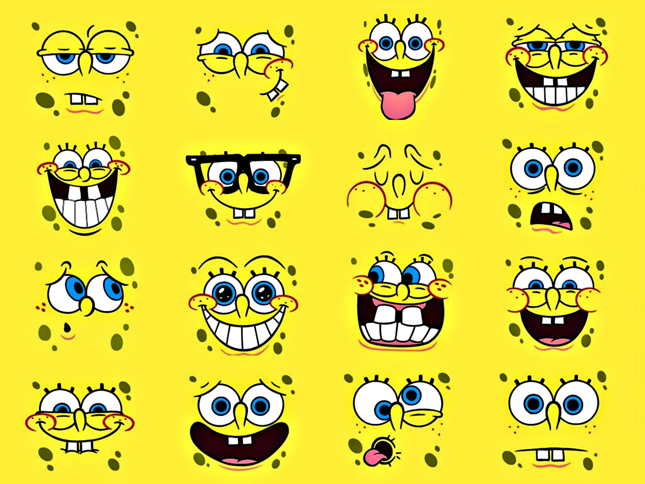 Face Spongebob Squarepants Anime HD Wallpaper Picture Wallsev