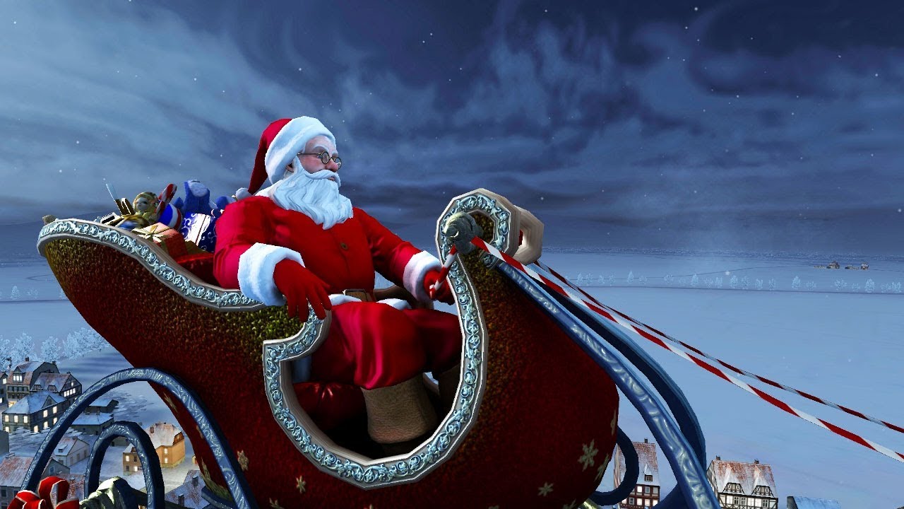 Merry Christmas Santa Claus Desktop Hd Wallpaper For Mobile Phones Tablet  And Pc 2560x1600 : Wallpapers13.com