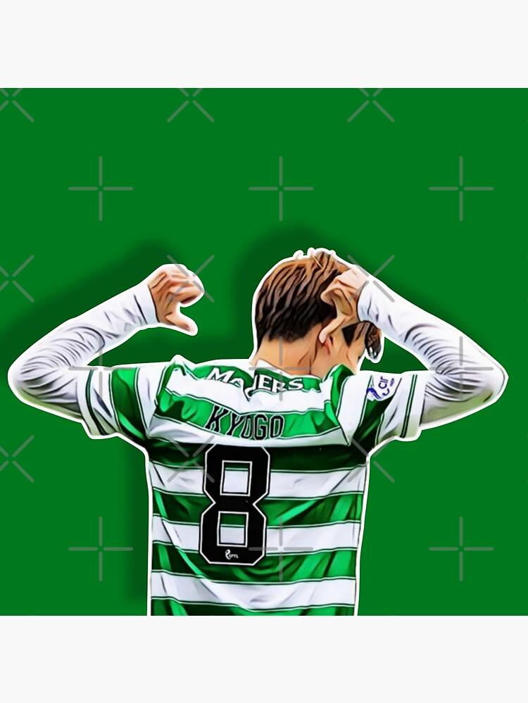 Kyogo Celtic S Star Player Poster By Footballrb