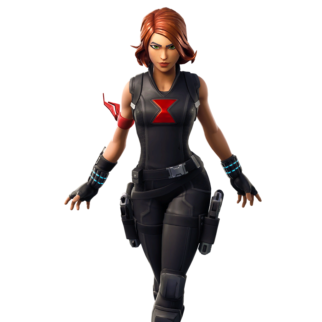 Fortnite Black Widow Outfit Skin Pngs Image Pro Game