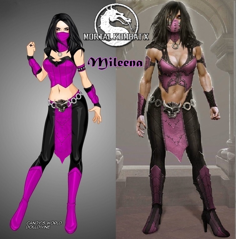 Mortal Kombat X Mileena by LadyRaw90 756x766