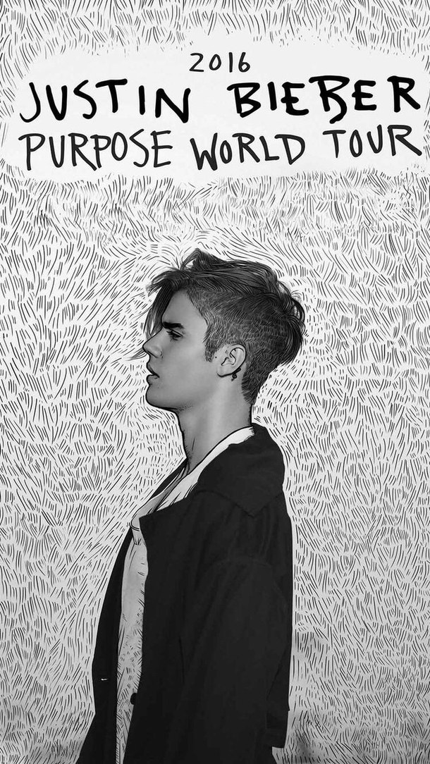 Justin Bieber Wallpaper Purpose World Tour