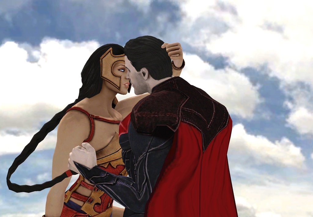 Injustice Gods Among Us Superman And Wonder Woman By Corporacion08 On