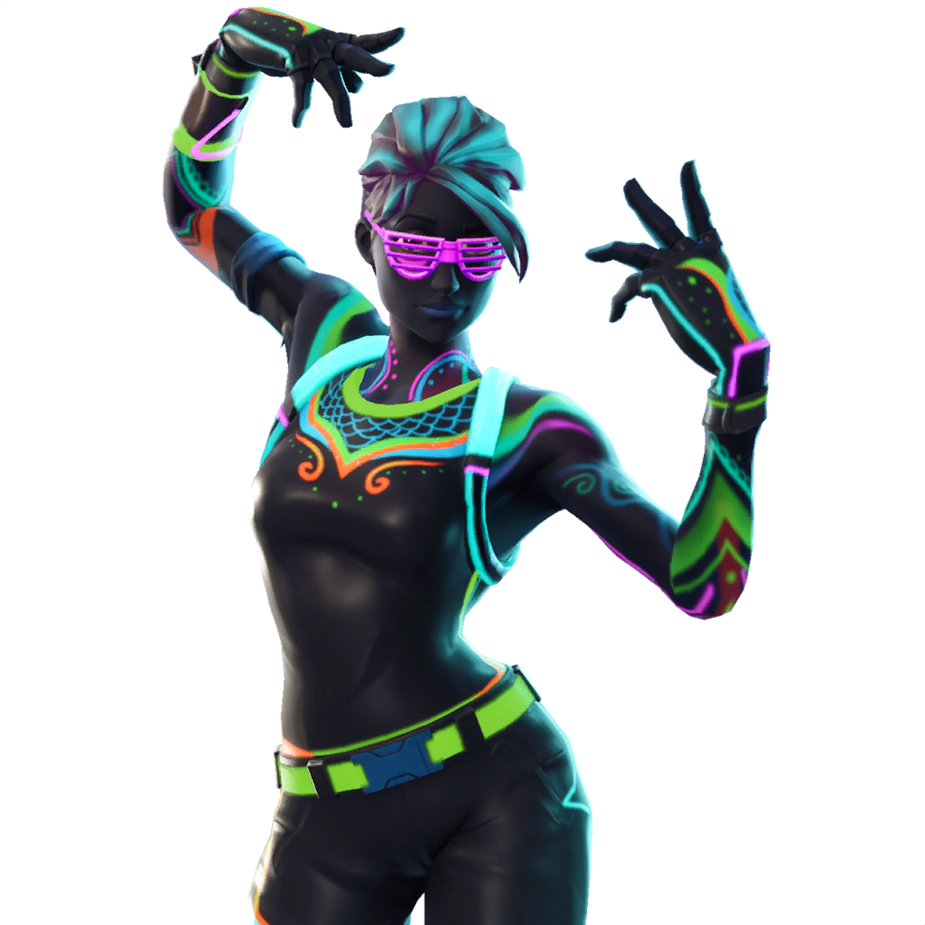 Fortnite Nitelite Skin Outfit Pngs Image Pro Game Guides