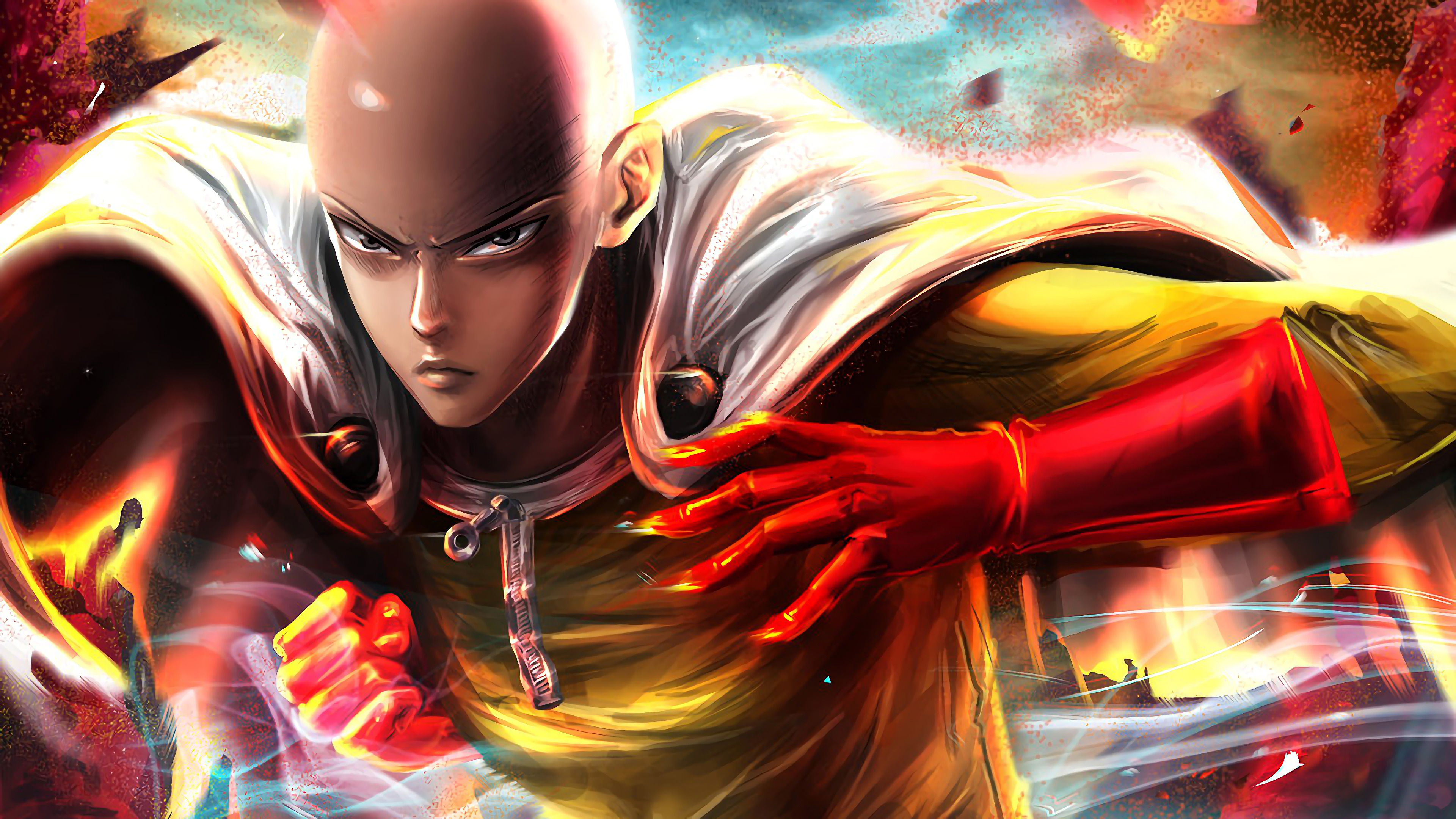 10. "Saitama" from One Punch Man - wide 7