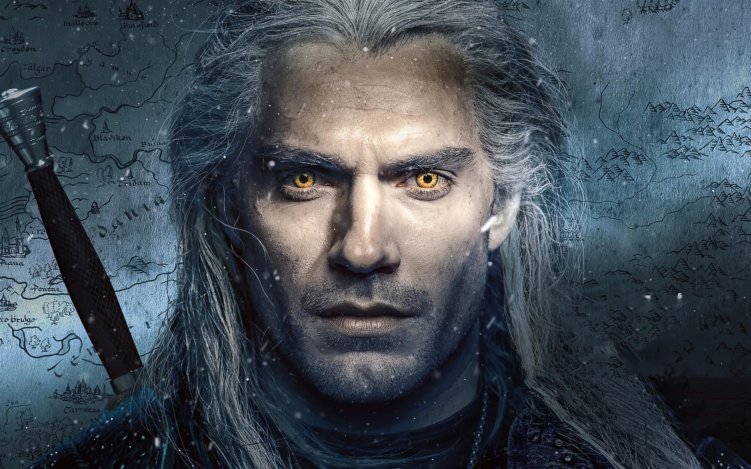 Wallpaper Geralt Of Rivia Henry Cavill The Witcher Background