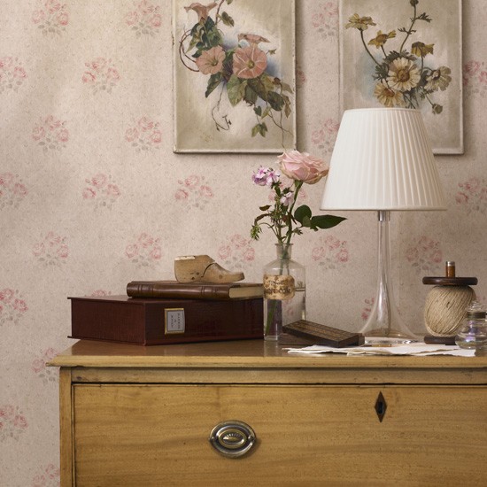 Free download Pink living room sideboard Country living rooms Floral