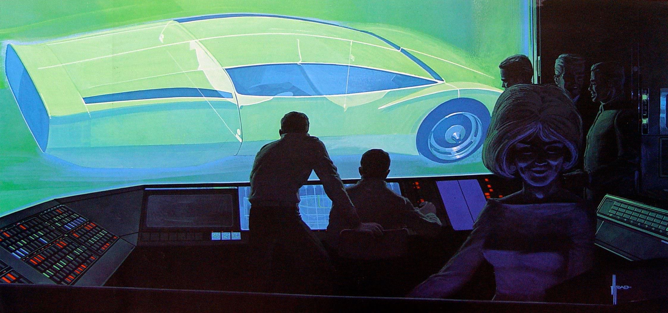 Syd Mead Wallpaper Series High Resolution
