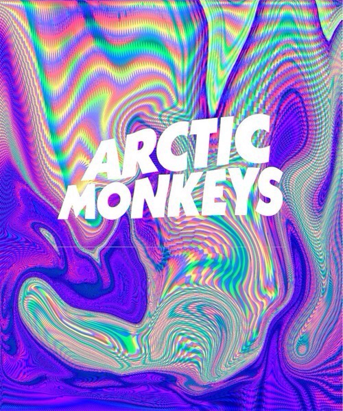 Arctic Monkeys Colorful Indie iPhone Wallpaper