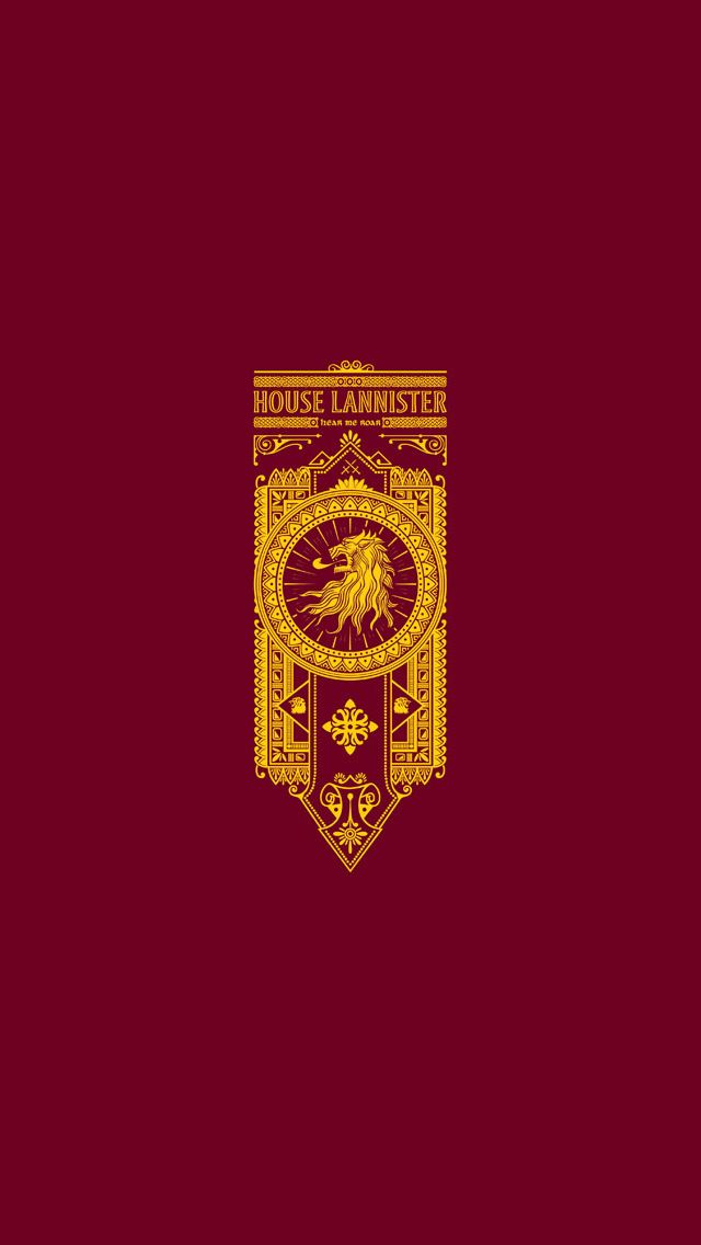 House Lannister iPhoneWallpaper iPhone Wallpapers in 2019