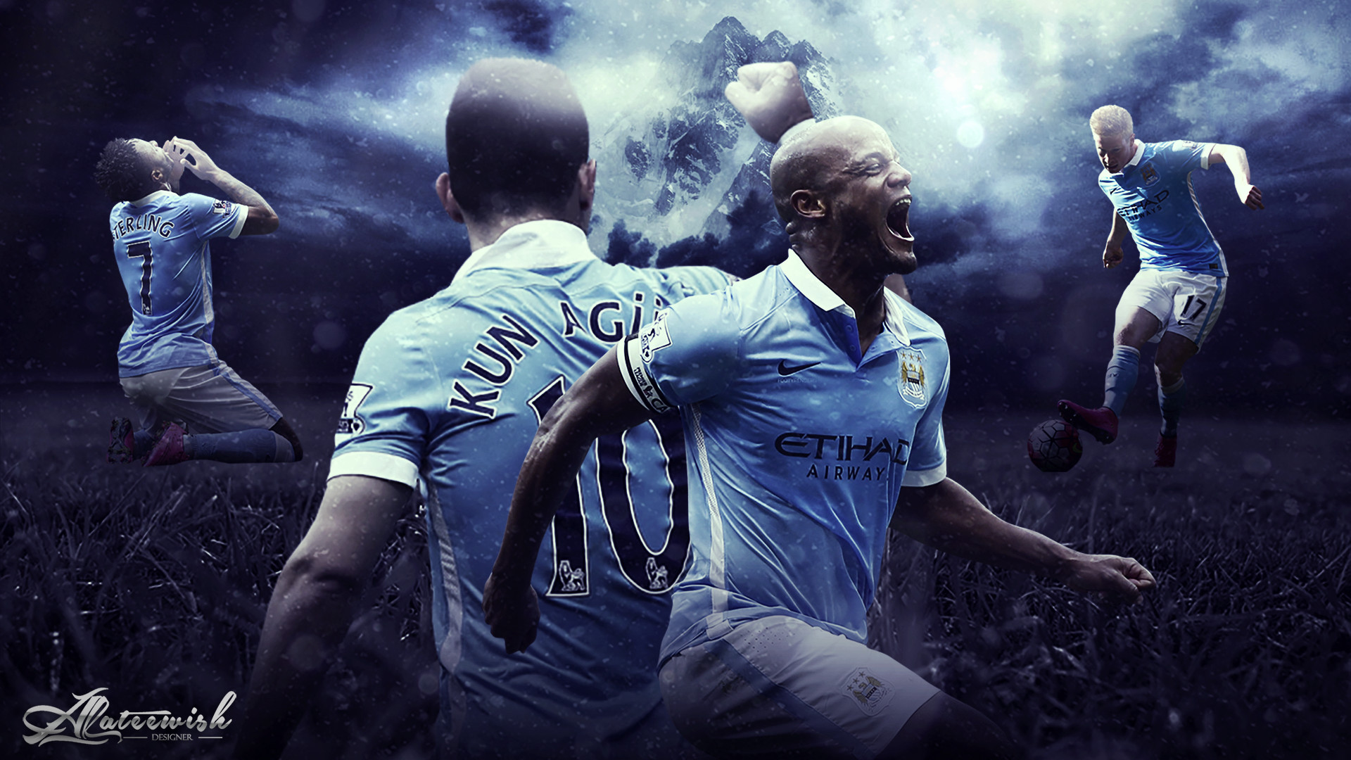 Manchester City iPhone Wallpaper