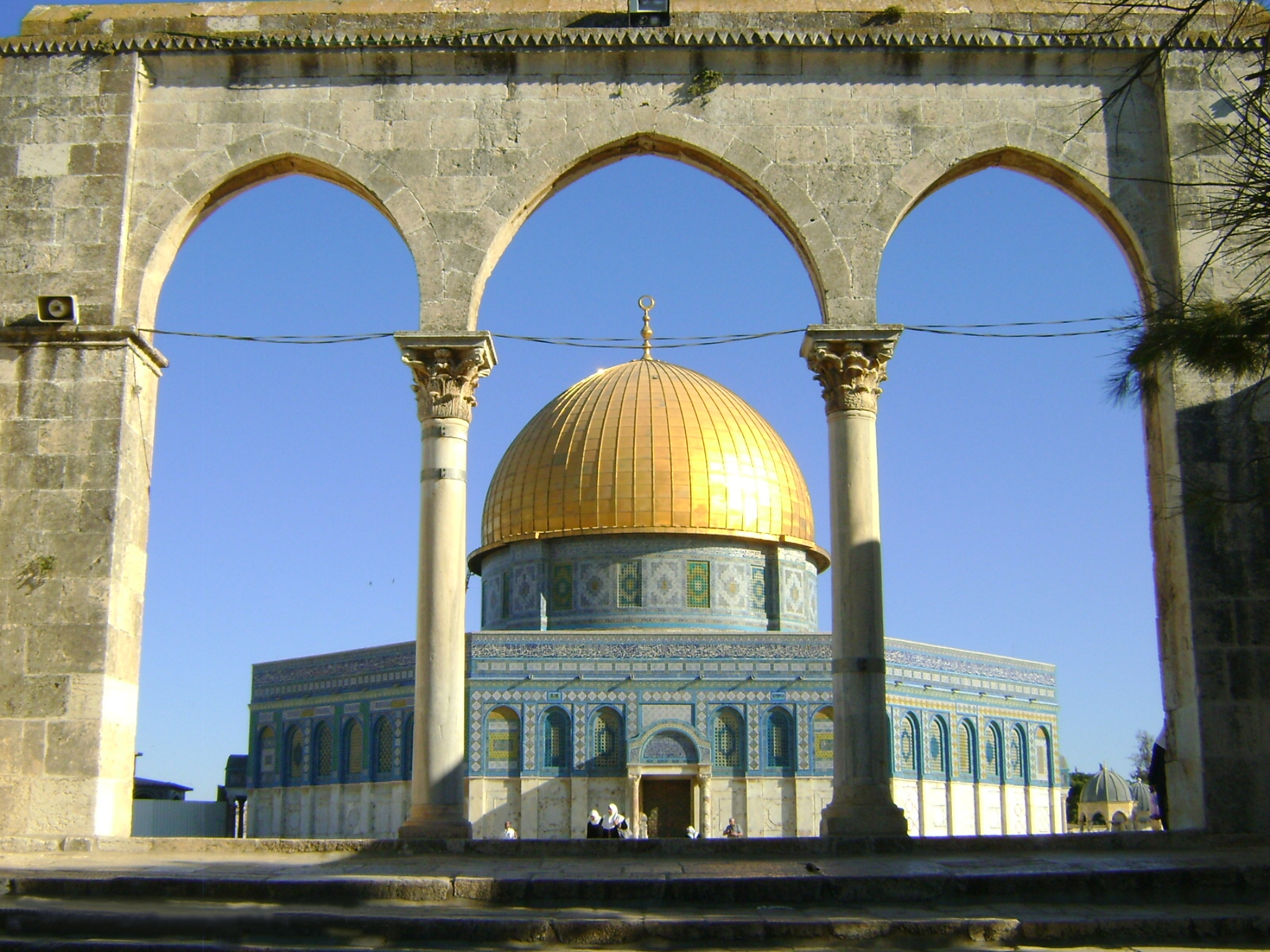The Dome Of Rock Monuments Around World Wallpaper