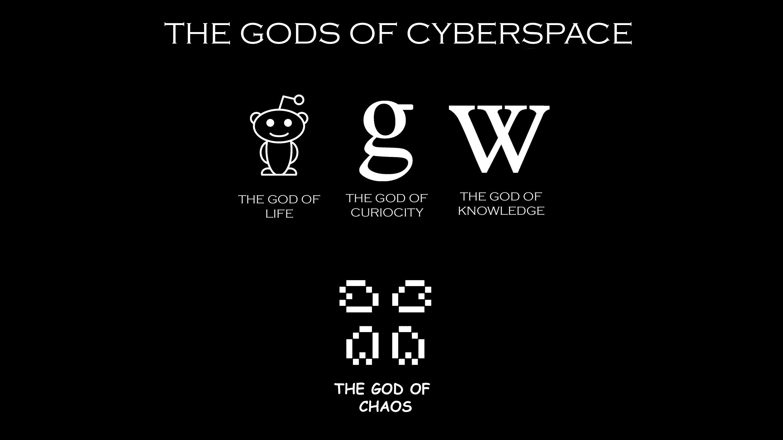The Gods Of Cyberspace Wallpaper