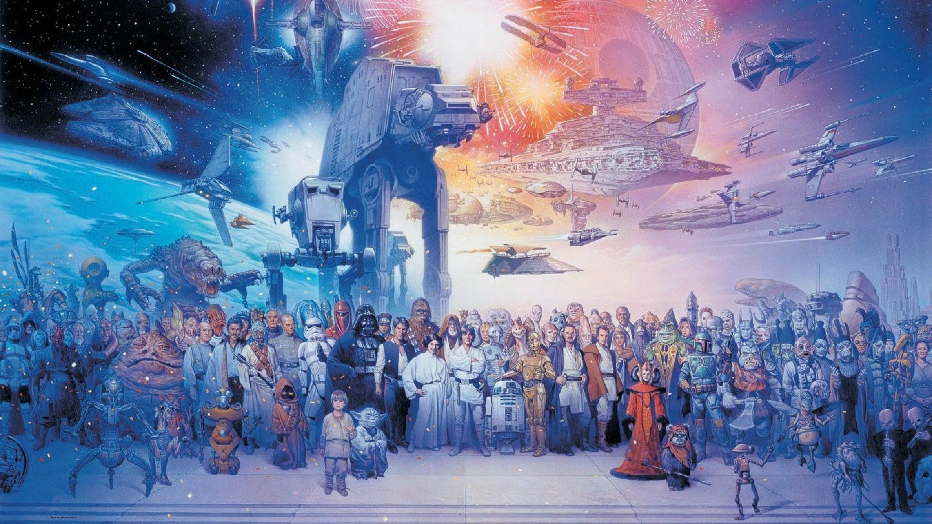 Star Wars Characters Wallpaper