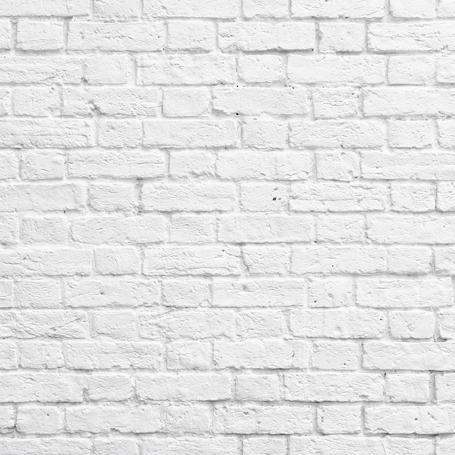 White Brick Wall Texture Wallpaper