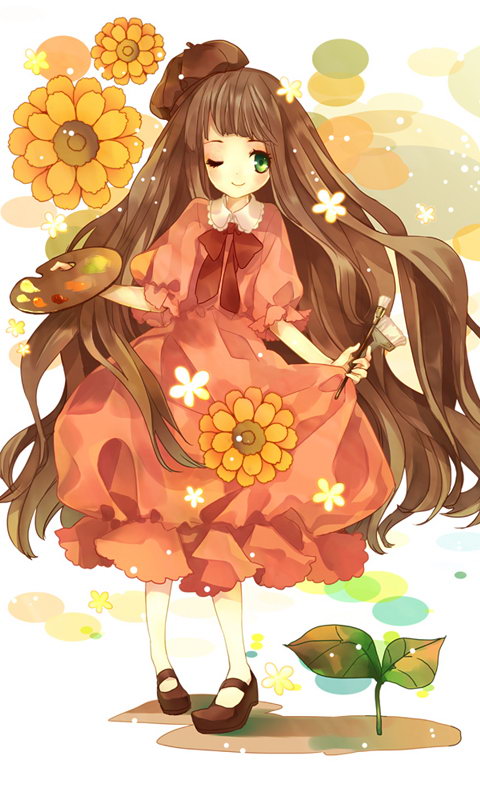 Anime Cell Phone Wallpaperbeautiful Girls Wallpaper